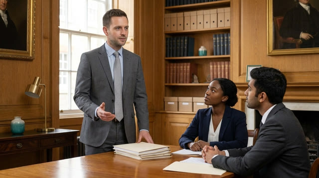 A Clevernest ACCA ATX course scene: Advanced Taxation (UK) taught inside a real business
