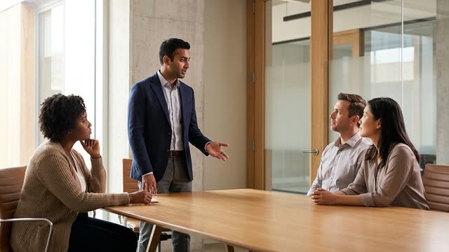 Explaining a reporting judgement to a group of investors